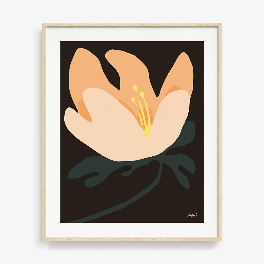 Melancholy Bloom, Print  by  Melancholy Bloom Tappan