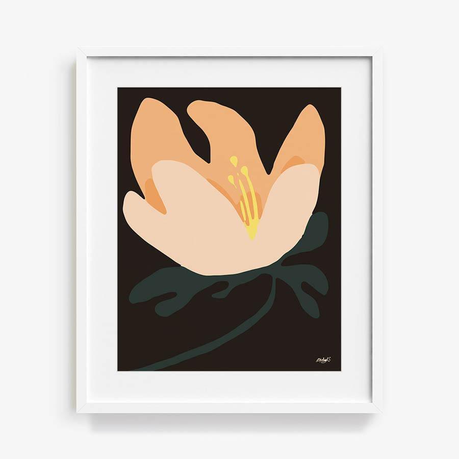 Melancholy Bloom, Print  by  Melancholy Bloom Tappan