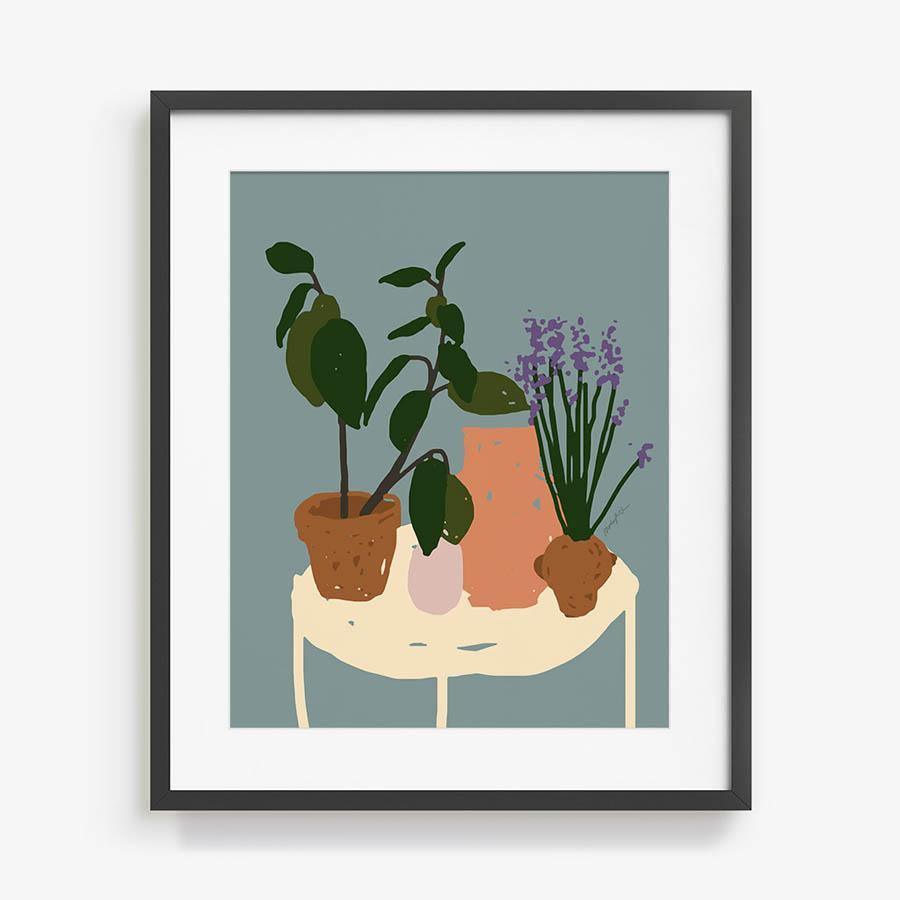 Room Vignette, Print  by  Room Vignette Tappan