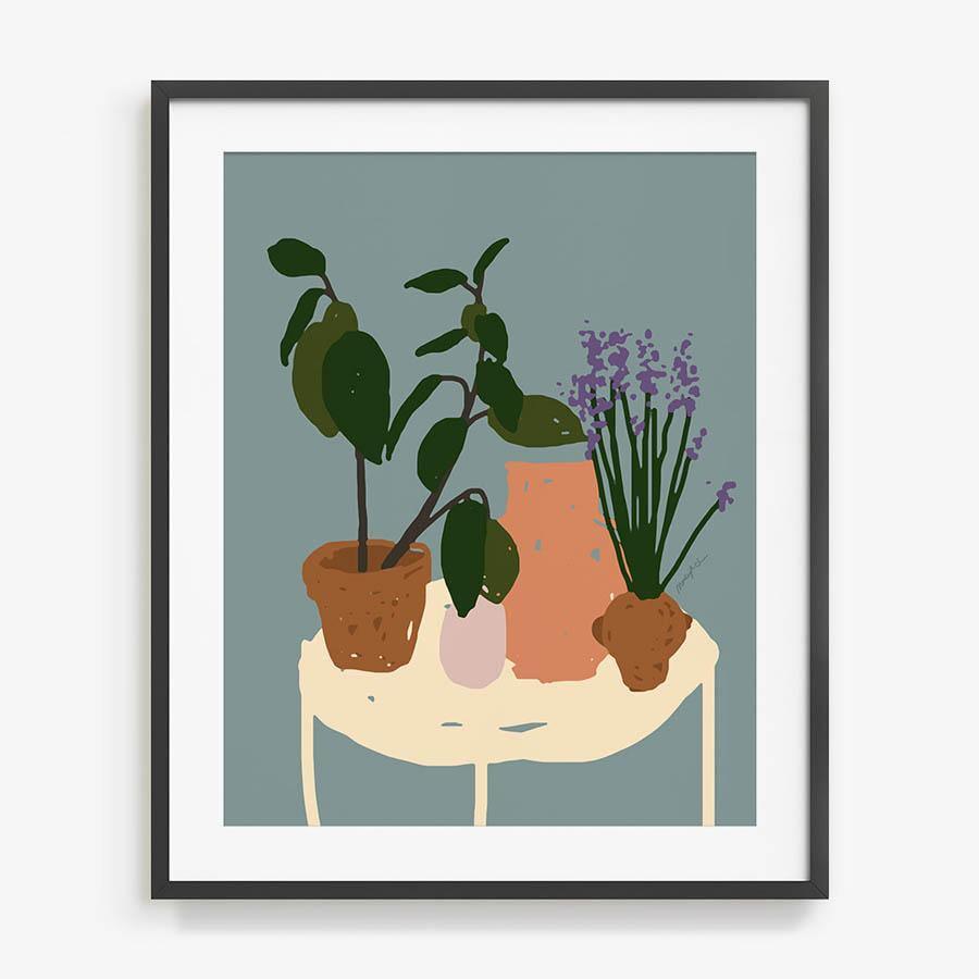 Room Vignette, Print  by  Room Vignette Tappan