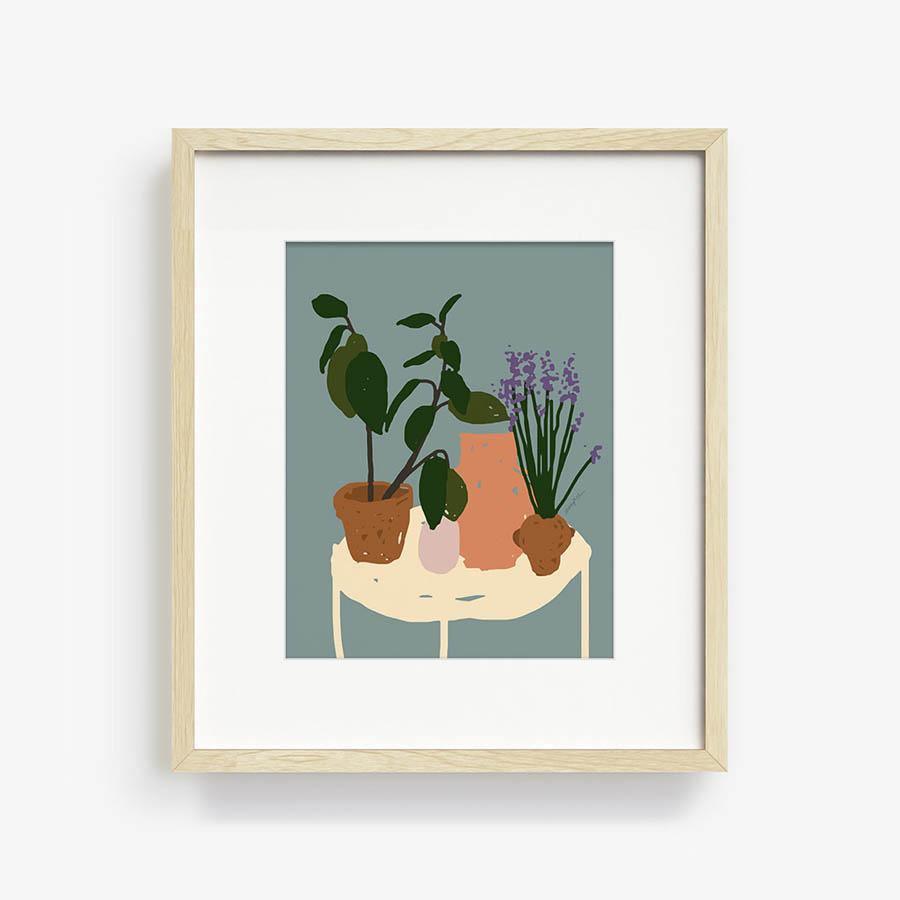 Room Vignette, Print  by  Room Vignette Tappan