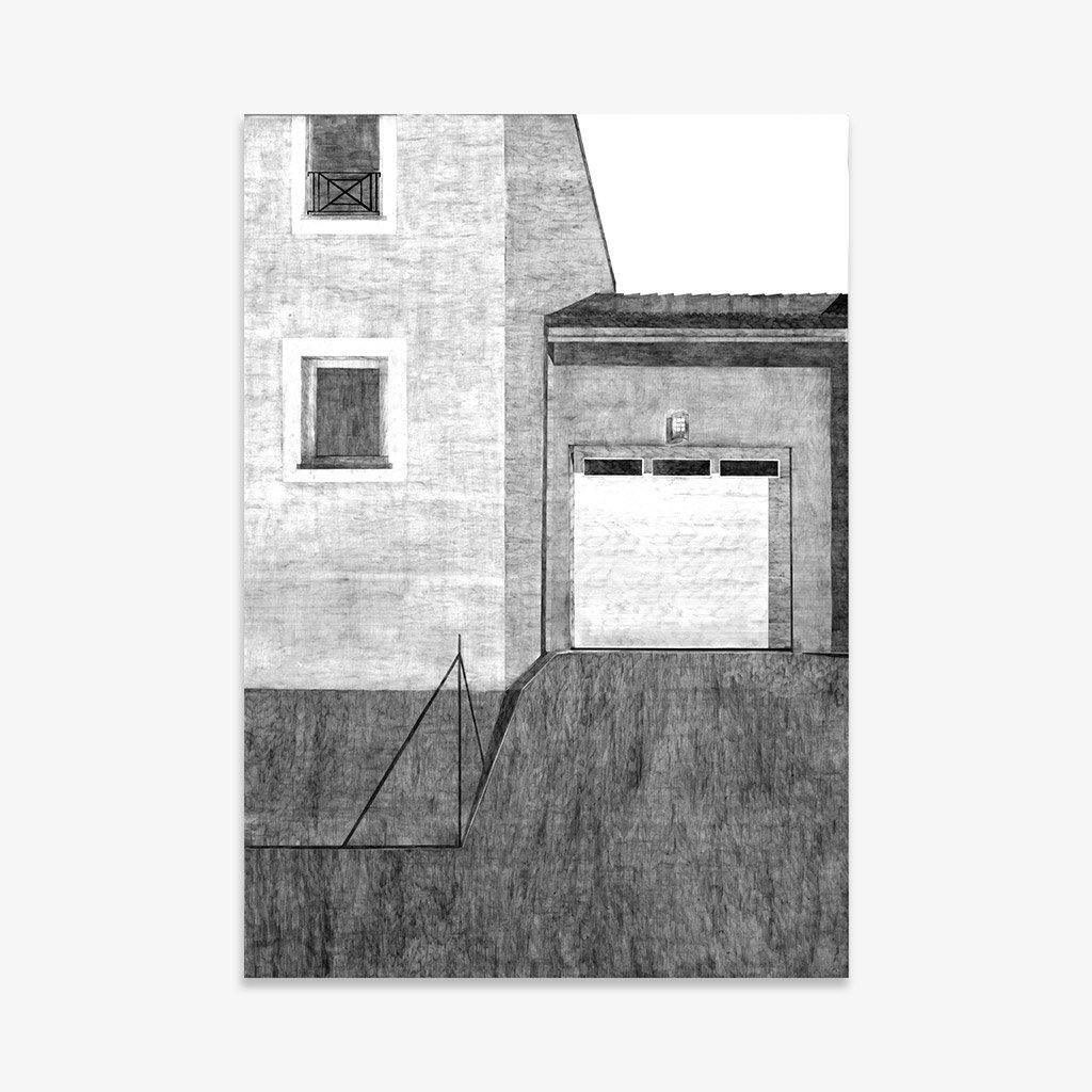 Garage 1, Drawing  by  Garage 1 Tappan