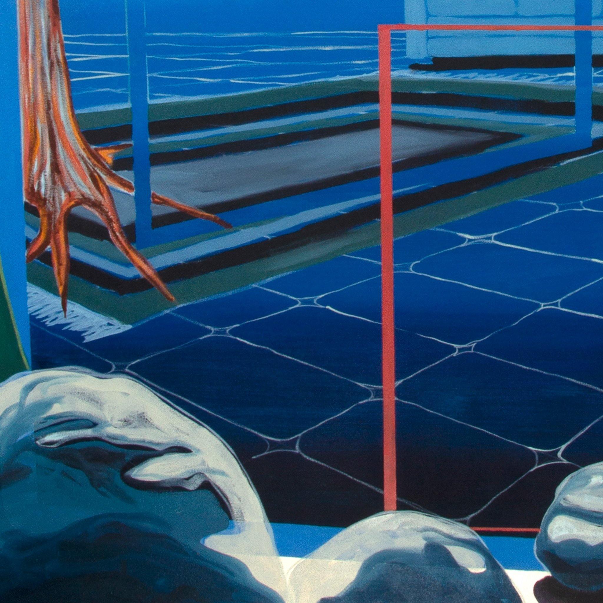 Painting by Mathew Tucker