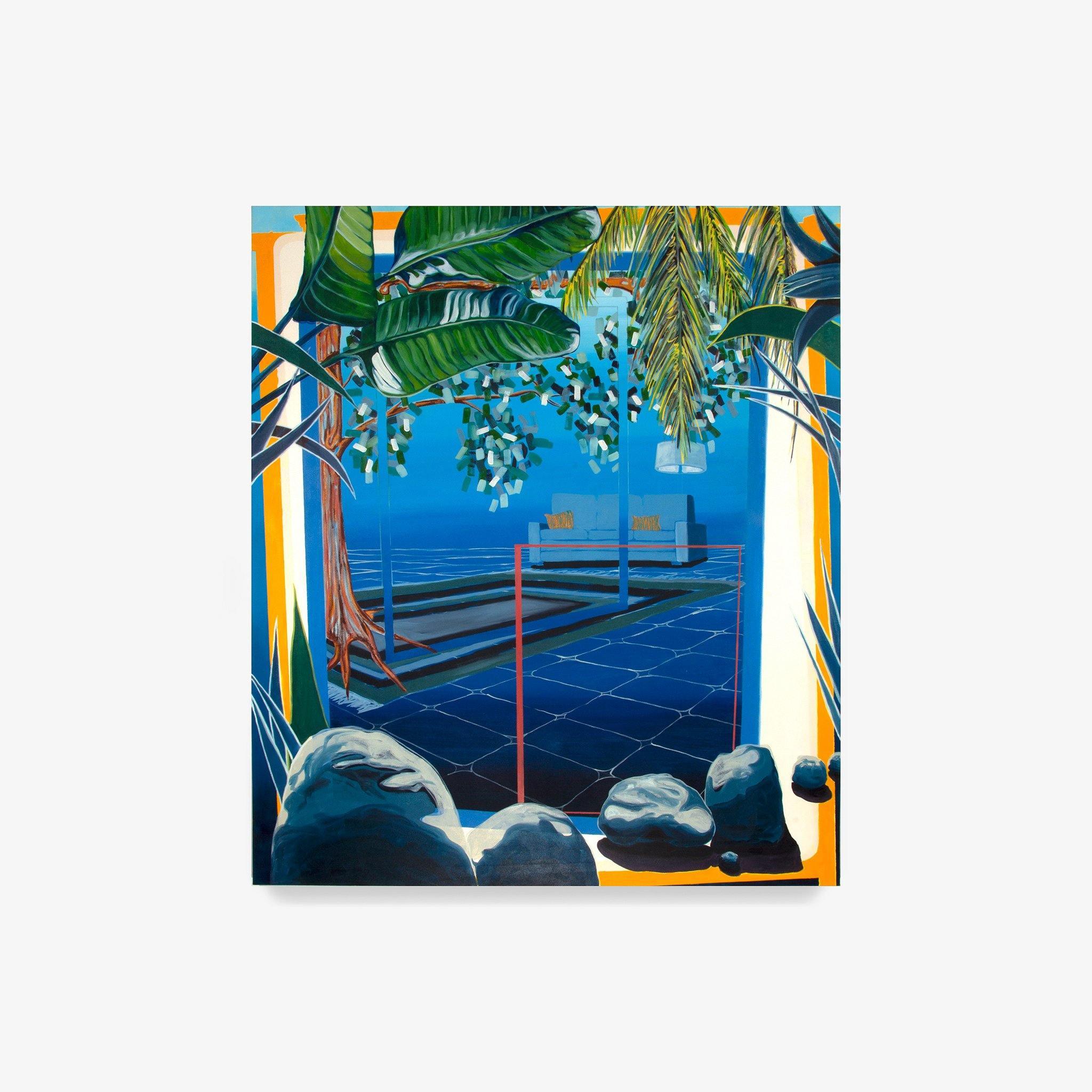 Painting by Mathew Tucker