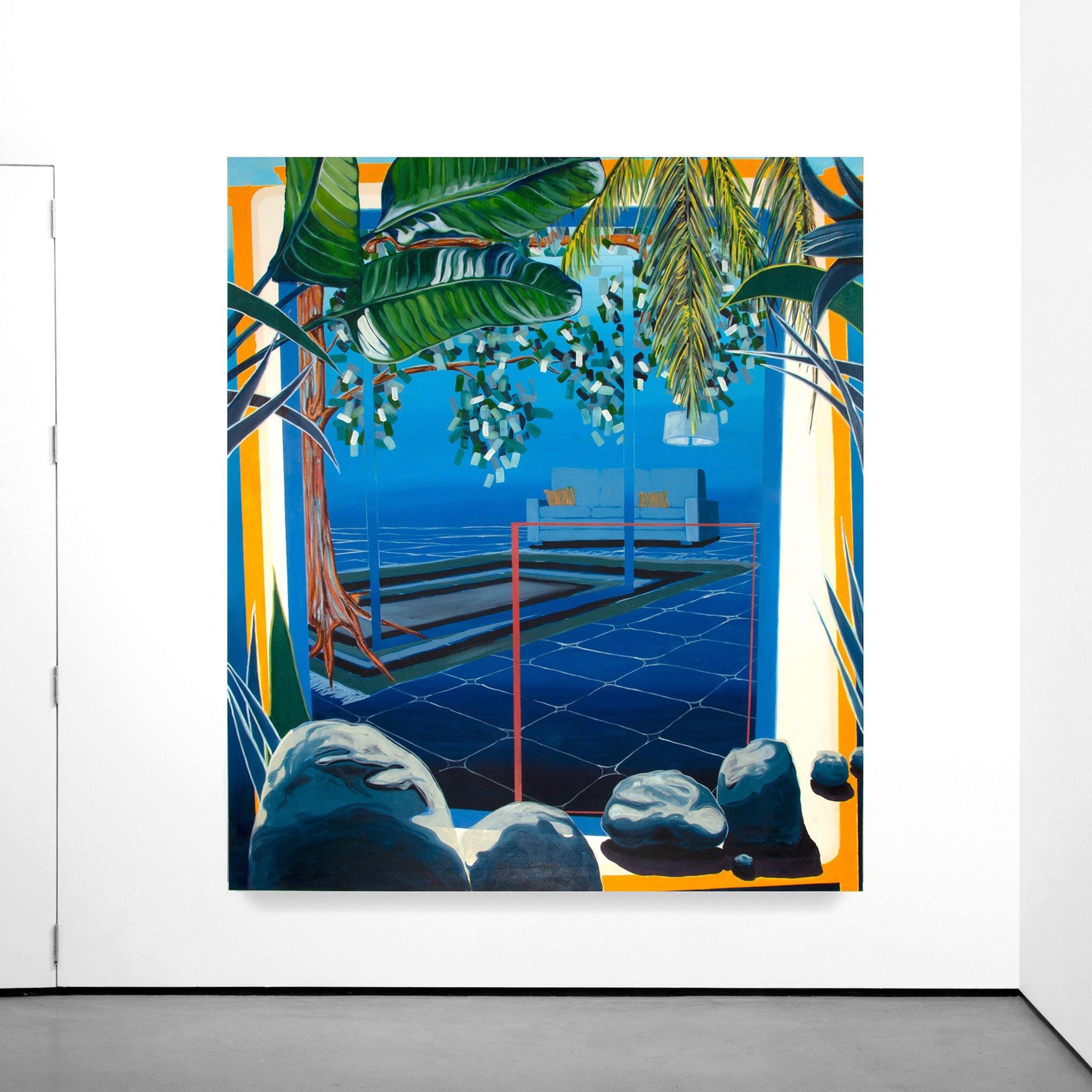 Painting by Mathew Tucker