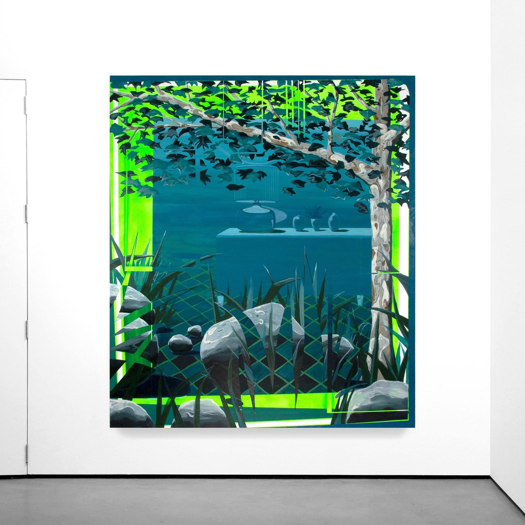 Painting by Mathew Tucker
