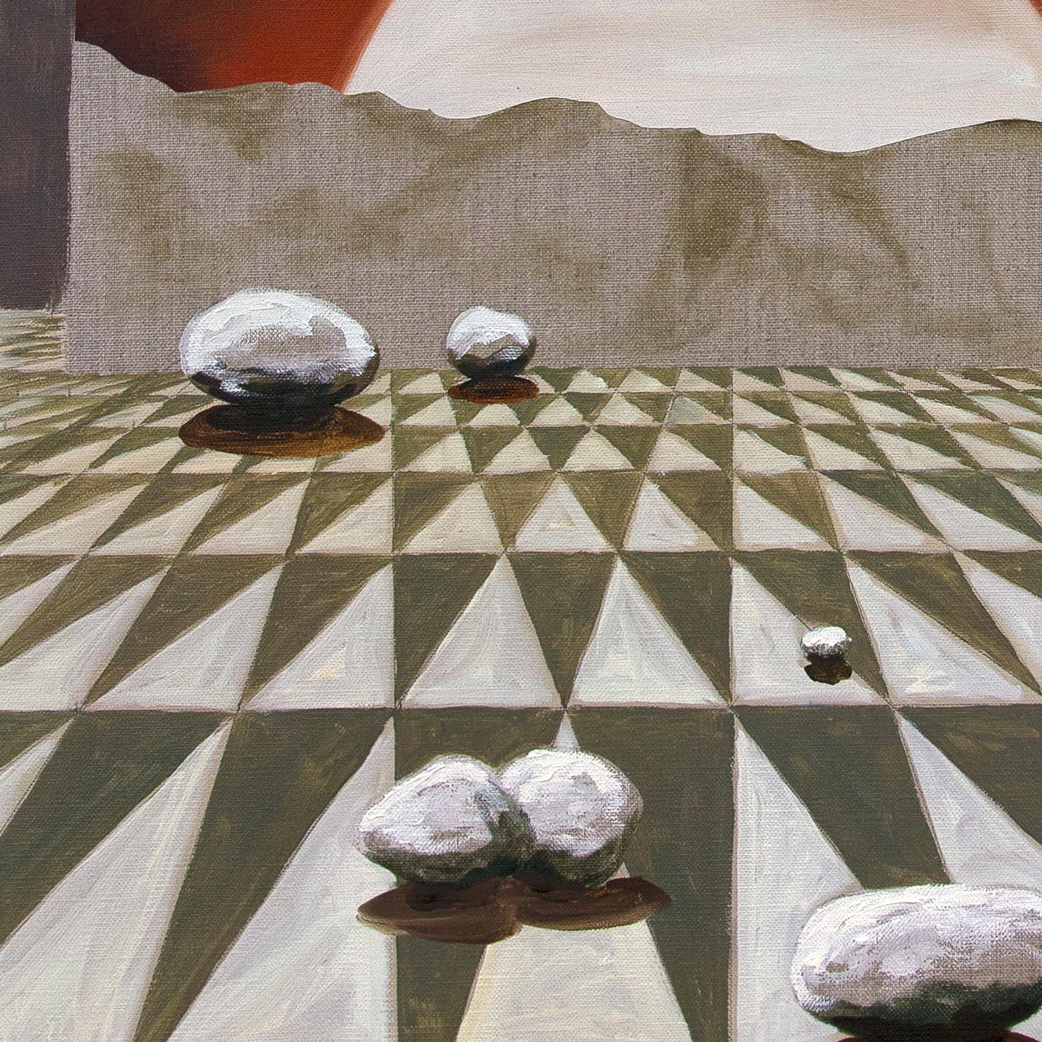 Painting by Mathew Tucker