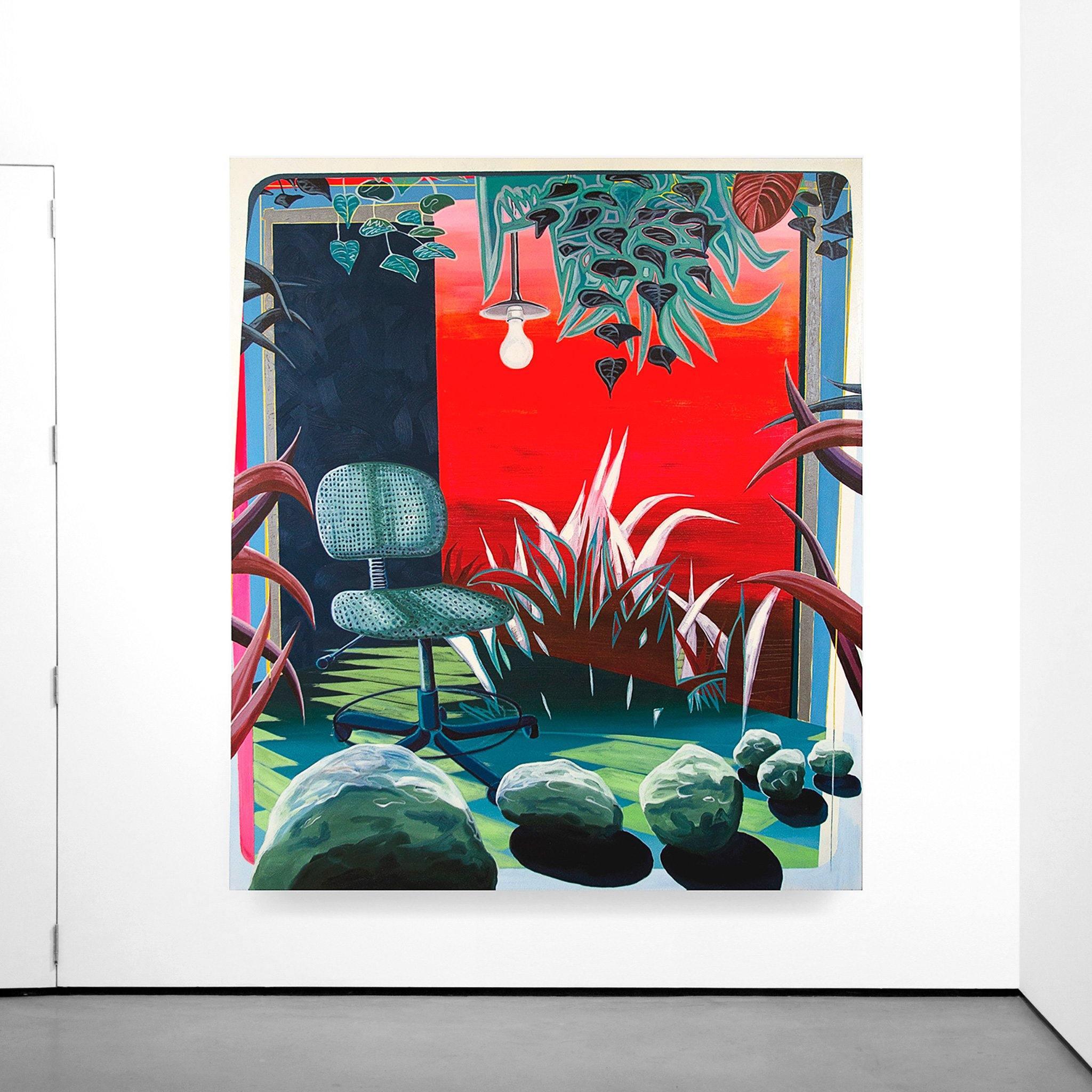 Painting by Mathew Tucker