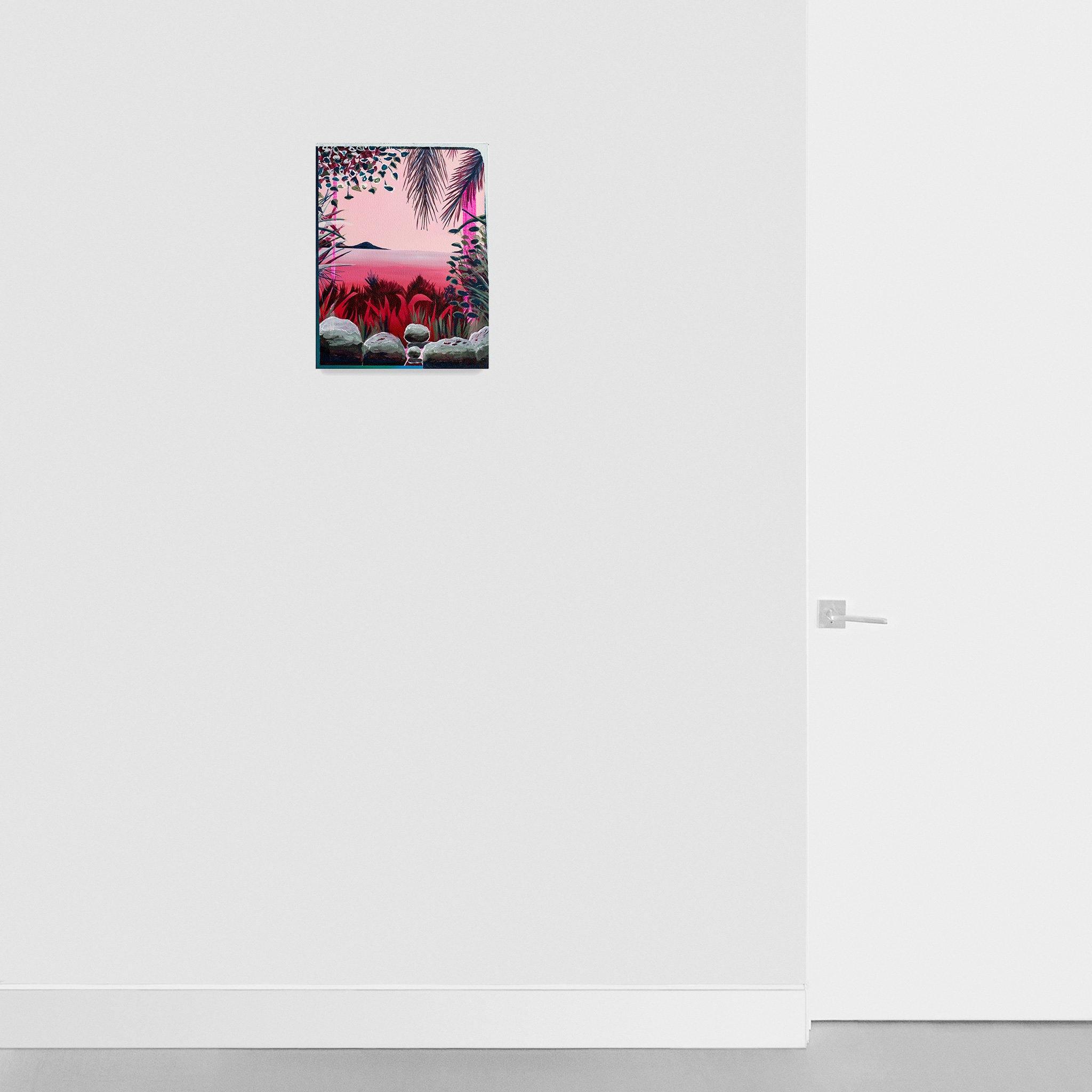 Pink Landscape, Painting  by  Pink Landscape Tappan