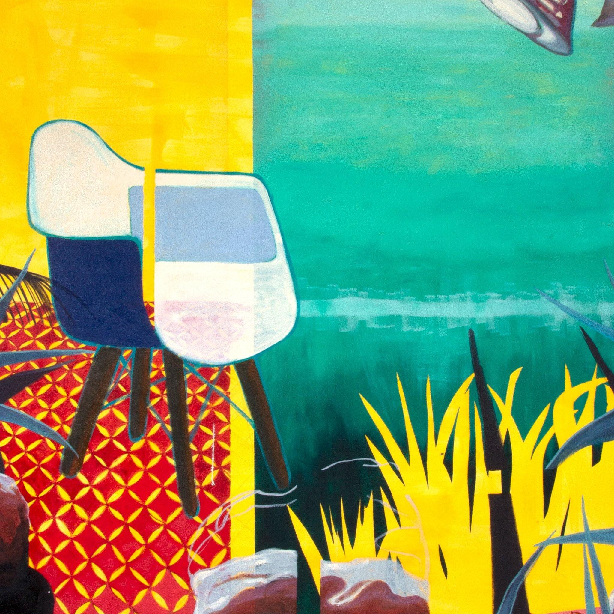 Yellow Space , Painting by Yellow Space Tappan