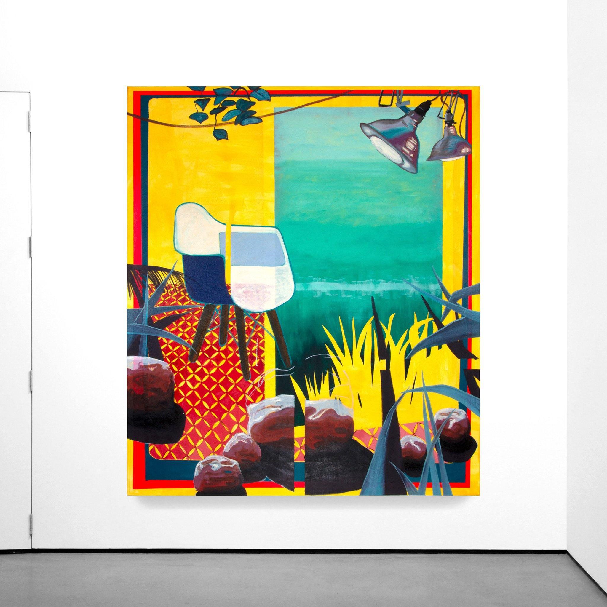 Painting by Mathew Tucker