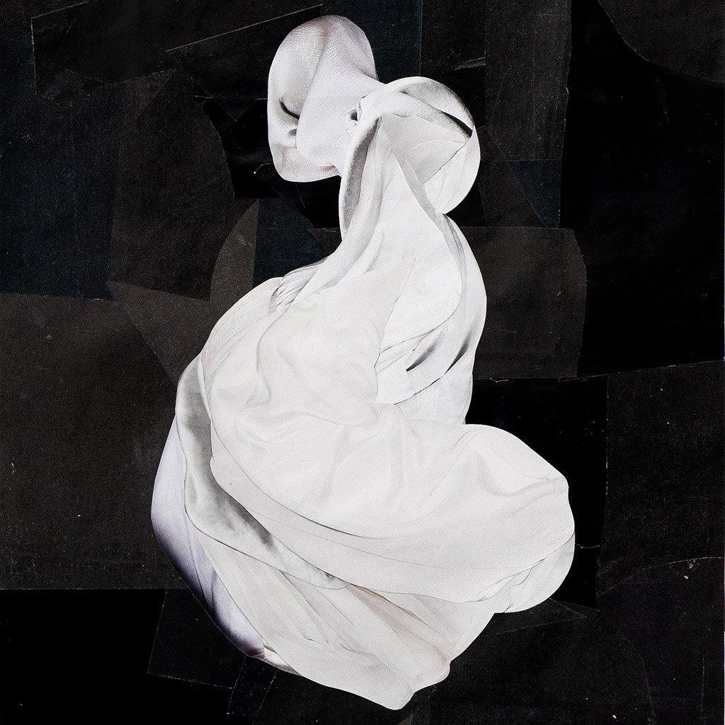 Movement Study in White #18 , Collage by Movement Study in White #18 Tappan