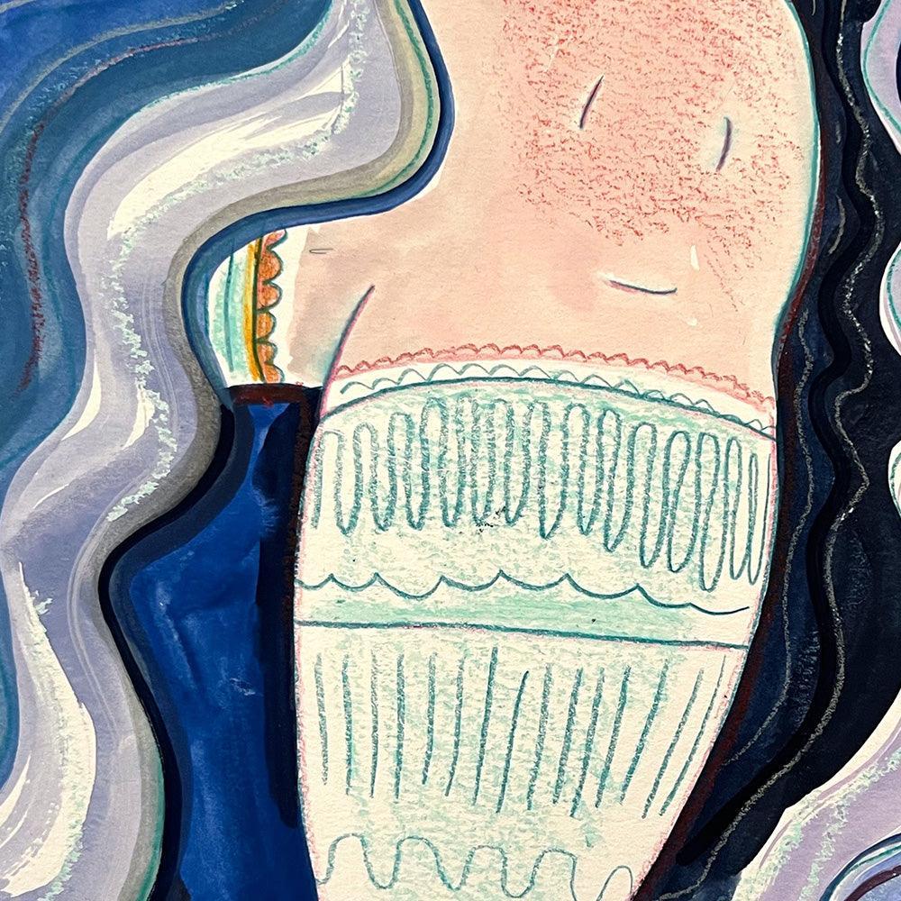 Painting by Georgia Elrod