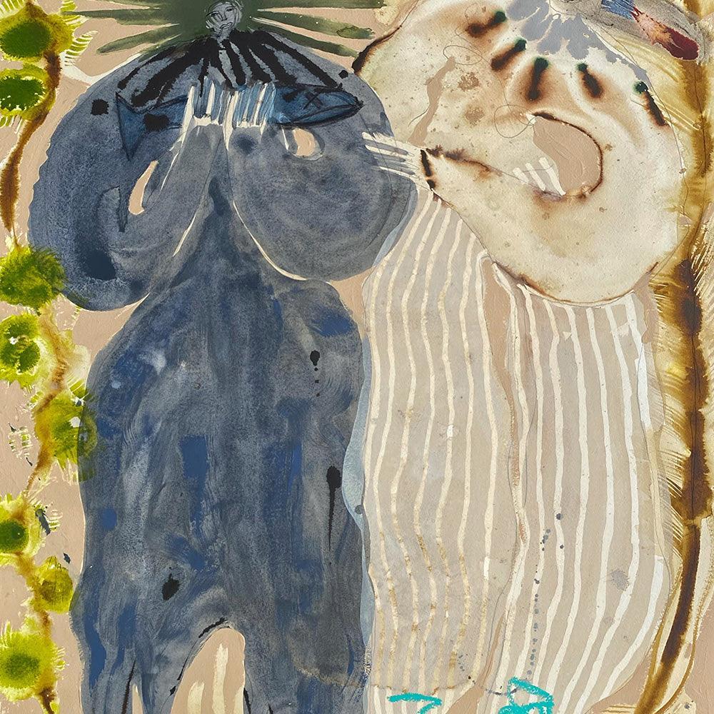 Painting by Caroline Pinney