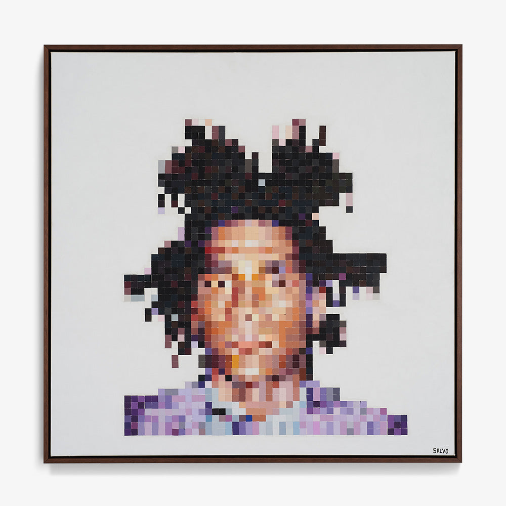 Pixelated Basquiat