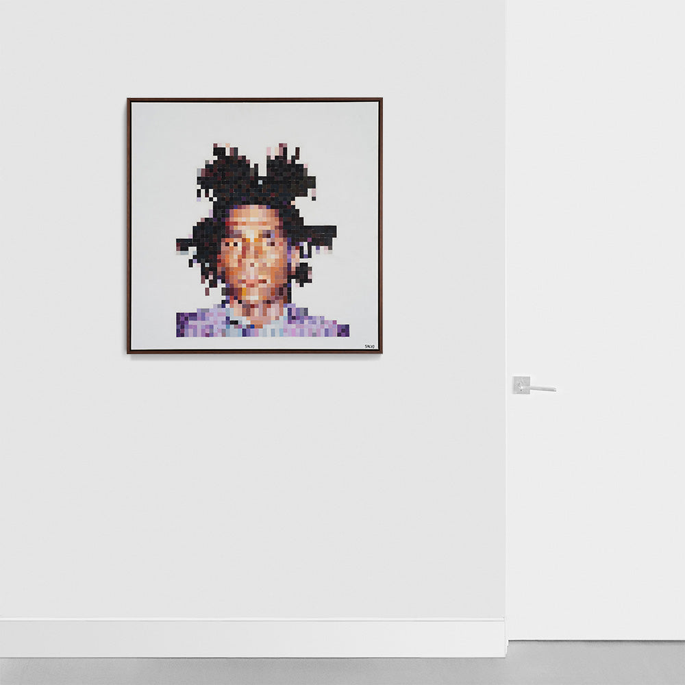Pixelated Basquiat