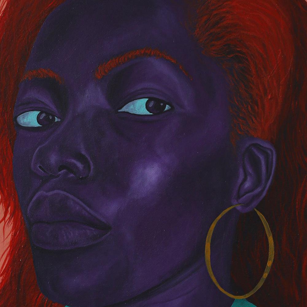 Painting by Qhamanande Maswana
