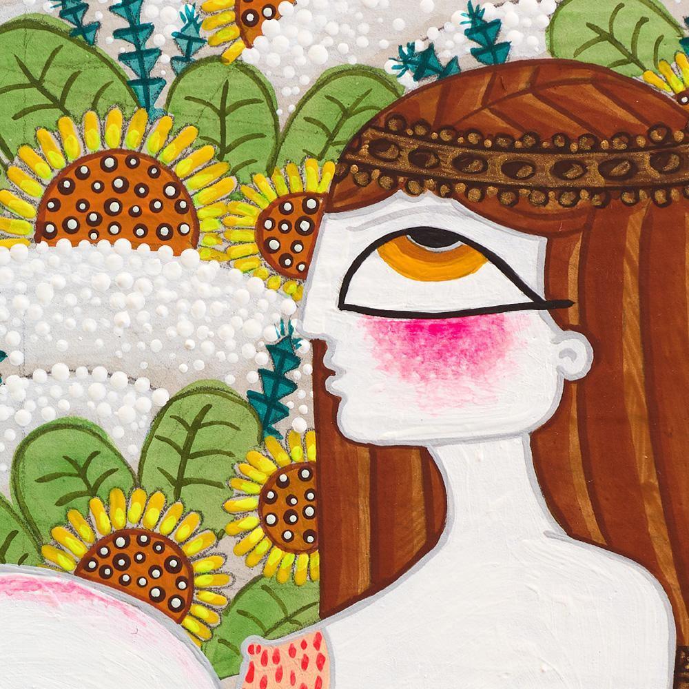 Painting by Helen Rebekah Garber