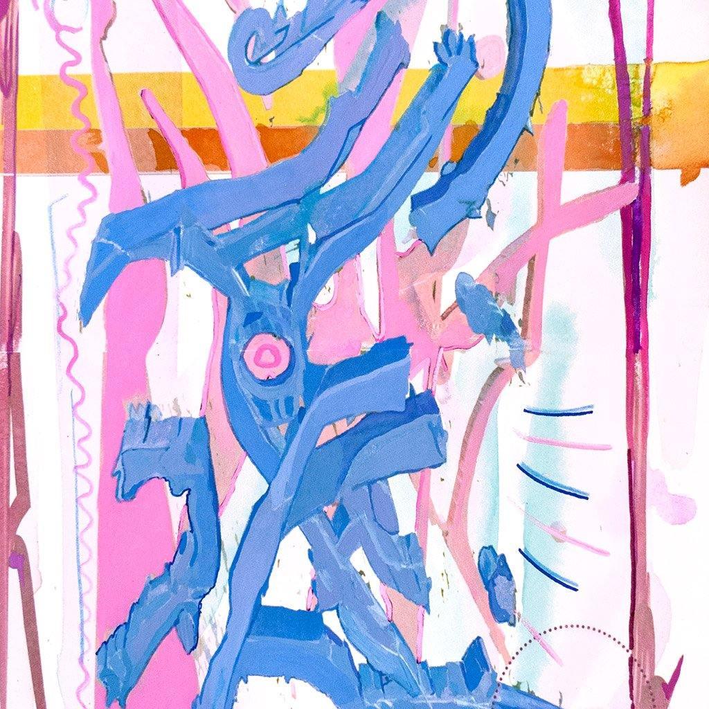 Painting by Rives Granade