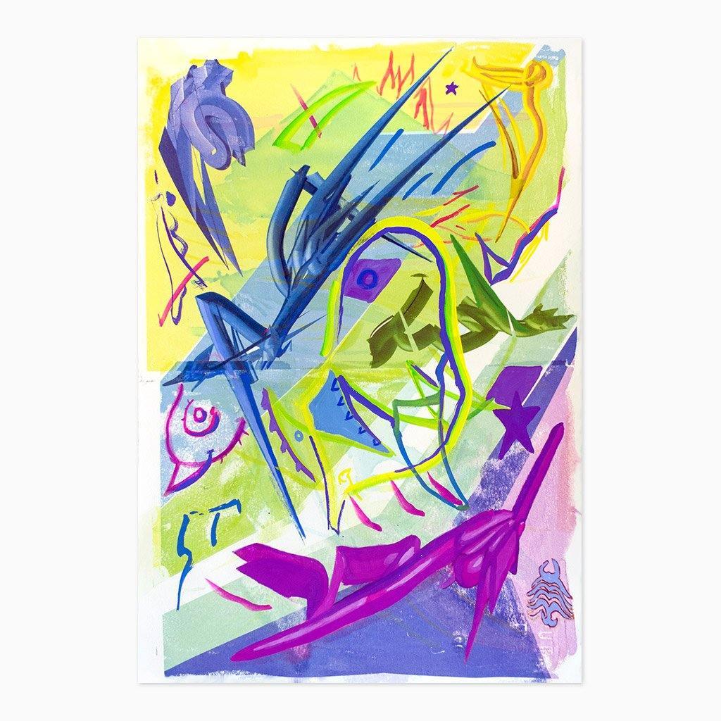 Painting by Rives Granade