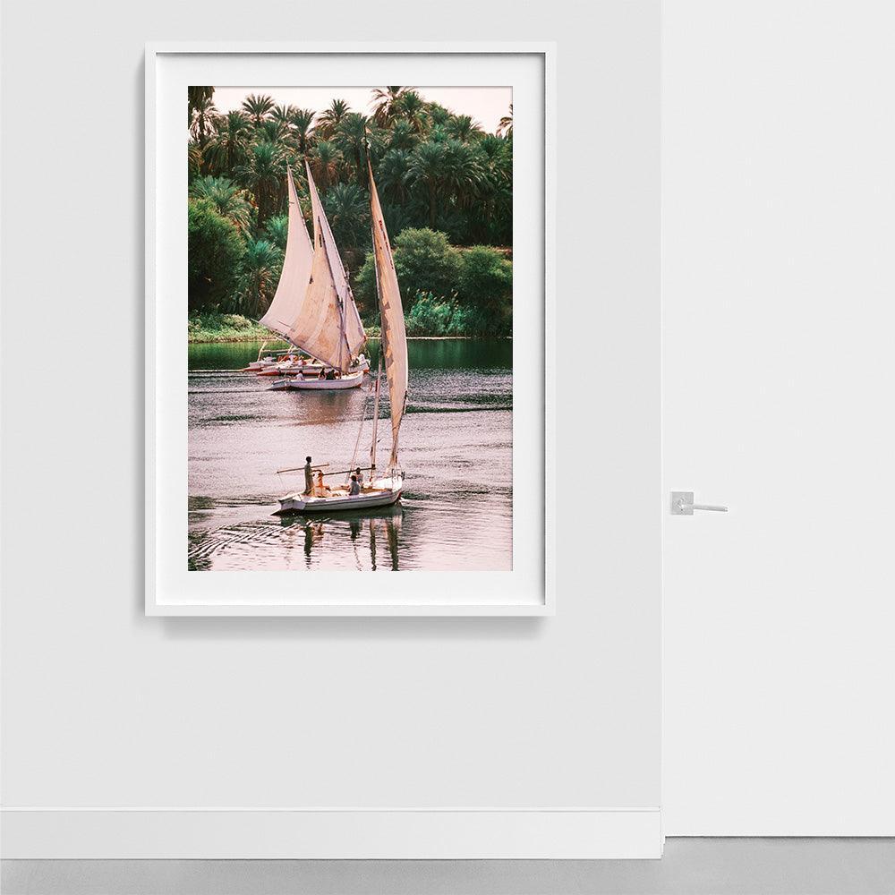 Sailing the Nile , Photograph by Sailing the Nile Tappan