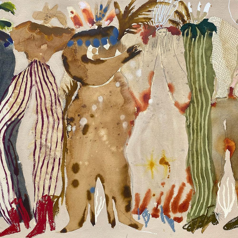 Painting by Caroline Pinney