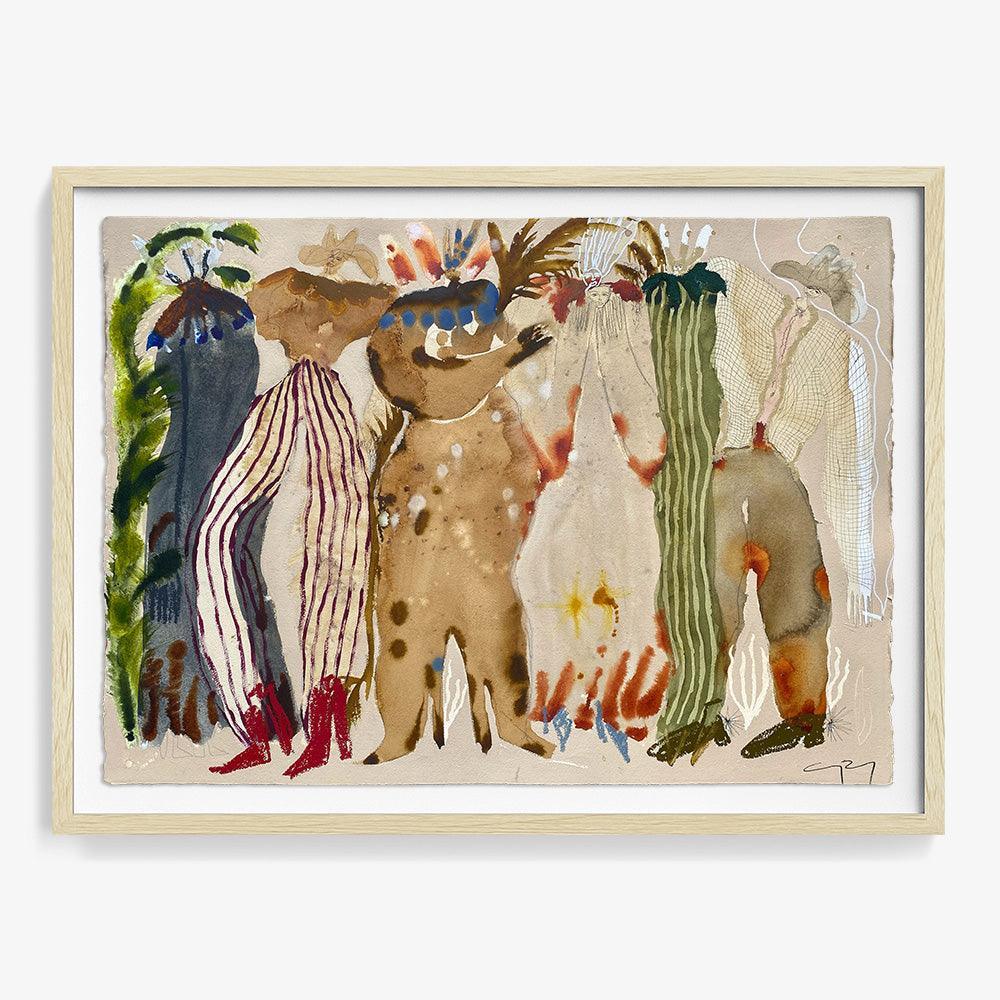 Painting by Caroline Pinney