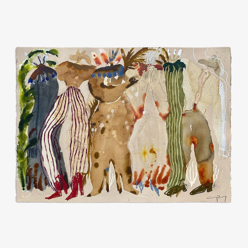 Painting by Caroline Pinney