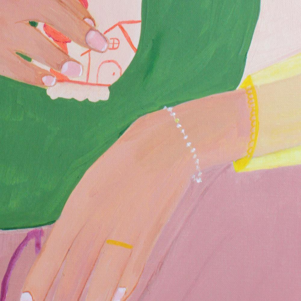 Painting by Johanna Tagada Hoffbeck