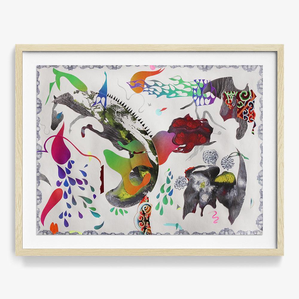 Work on Paper by Eriko Tsogo