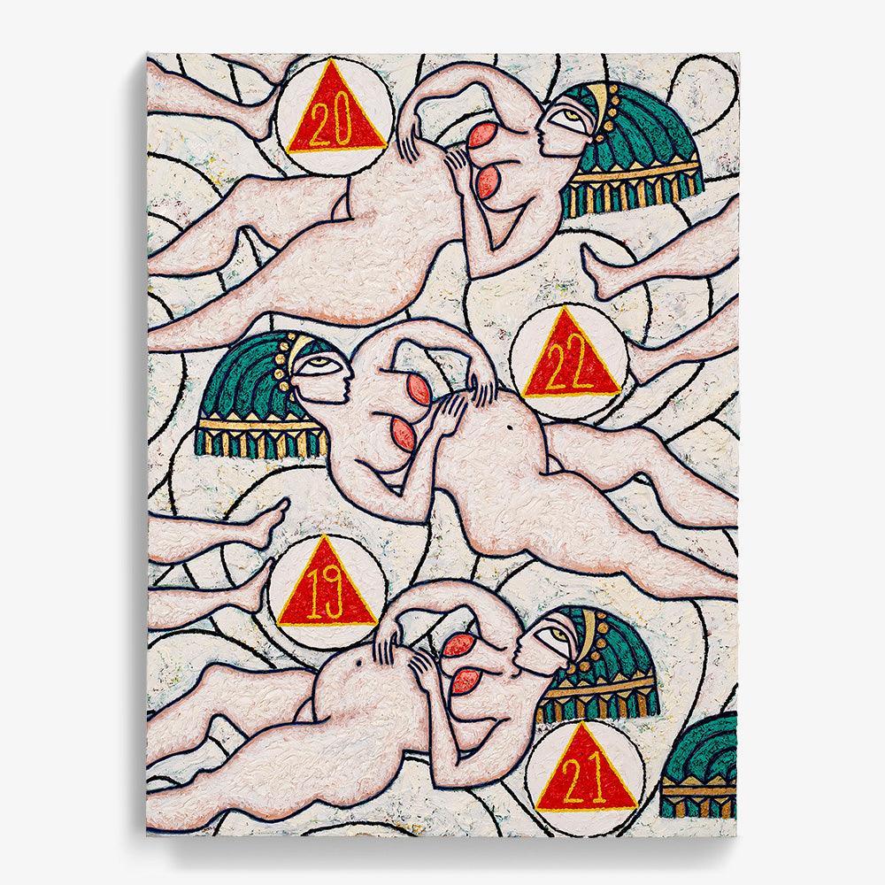 Painting by Helen Rebekah Garber