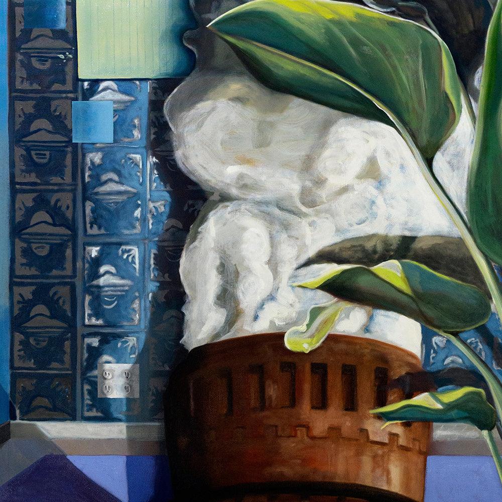 Painting by Mathew Tucker