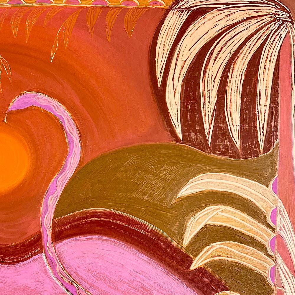 Painting by Hannah Carrick