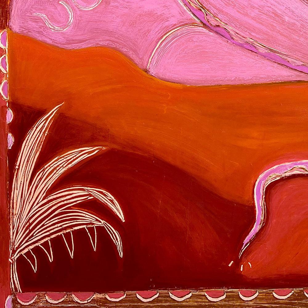Painting by Hannah Carrick