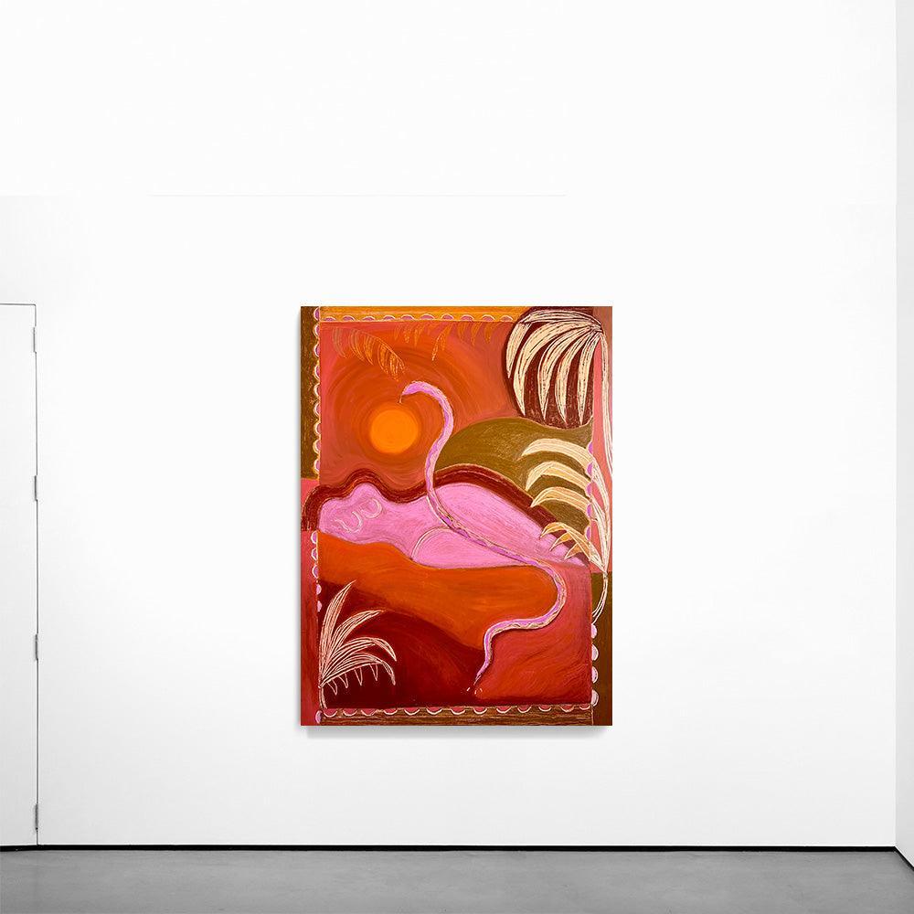 Painting by Hannah Carrick