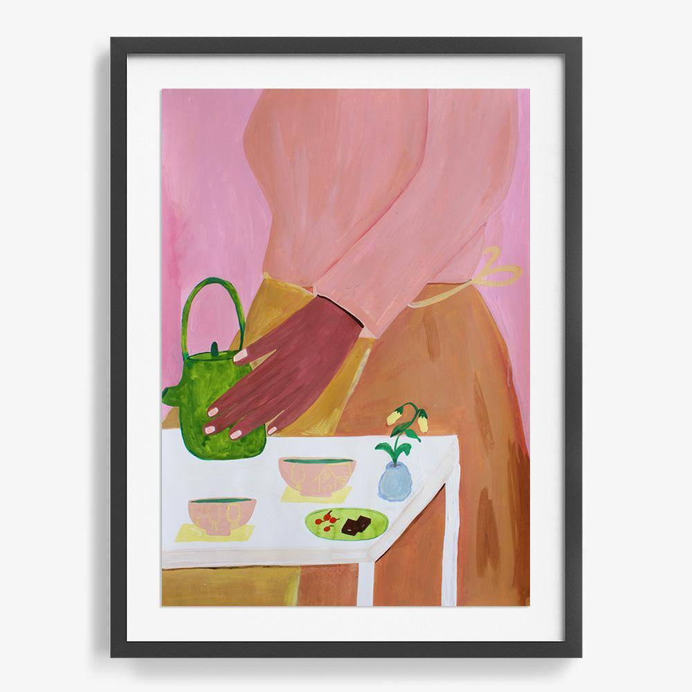 Tea in Tamil Nadu 7, Original Work on Paper  by  Tea in Tamil Nadu 7 Tappan