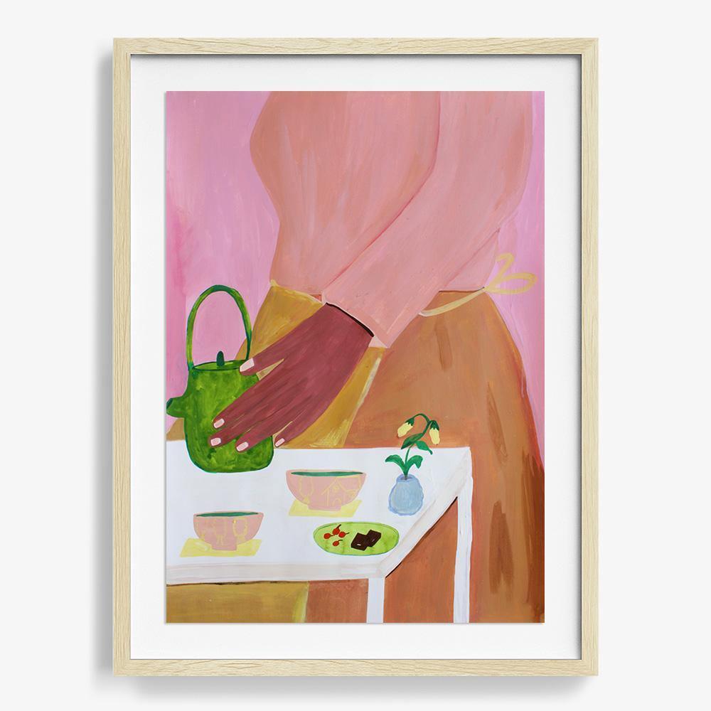 Tea in Tamil Nadu 7, Original Work on Paper  by  Tea in Tamil Nadu 7 Tappan