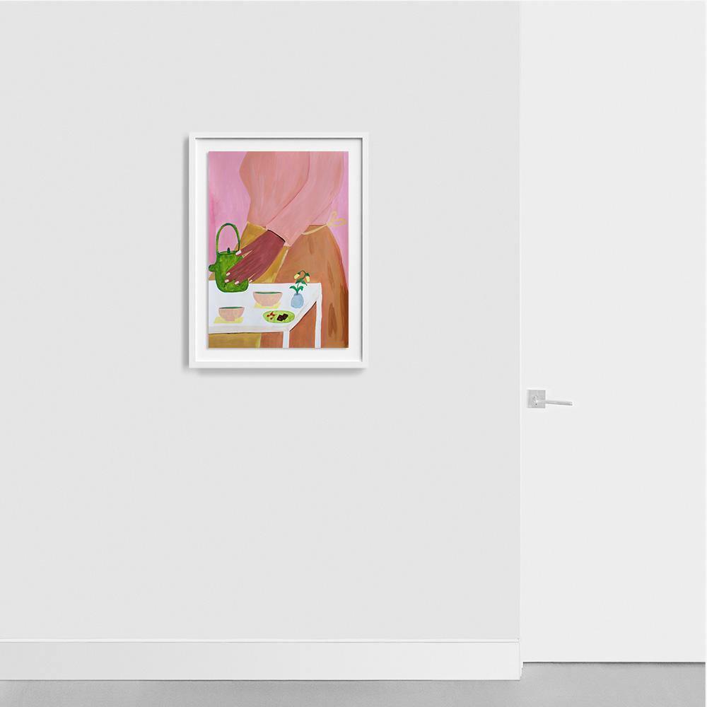Tea in Tamil Nadu 7, Original Work on Paper  by  Tea in Tamil Nadu 7 Tappan
