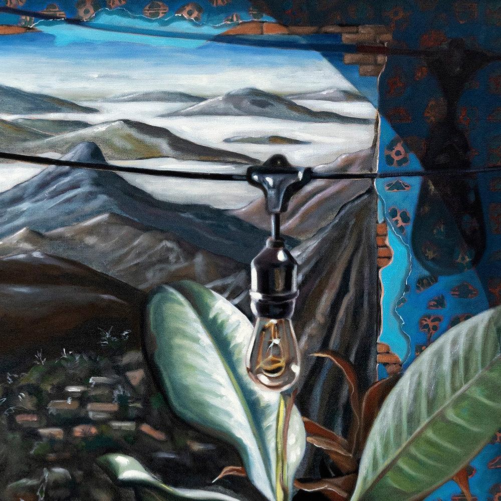 Painting by Mathew Tucker