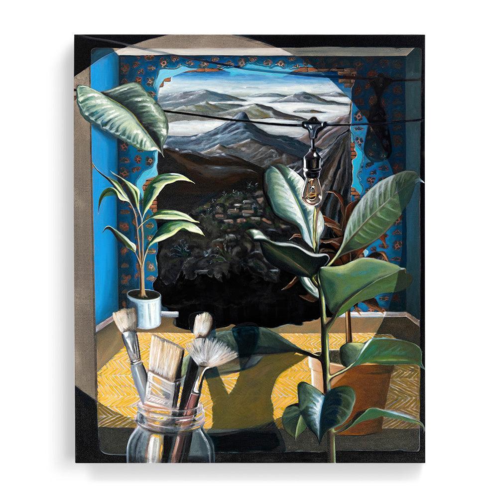 Painting by Mathew Tucker