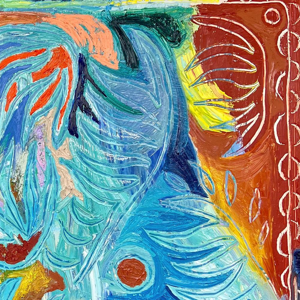 Painting by Hannah Carrick