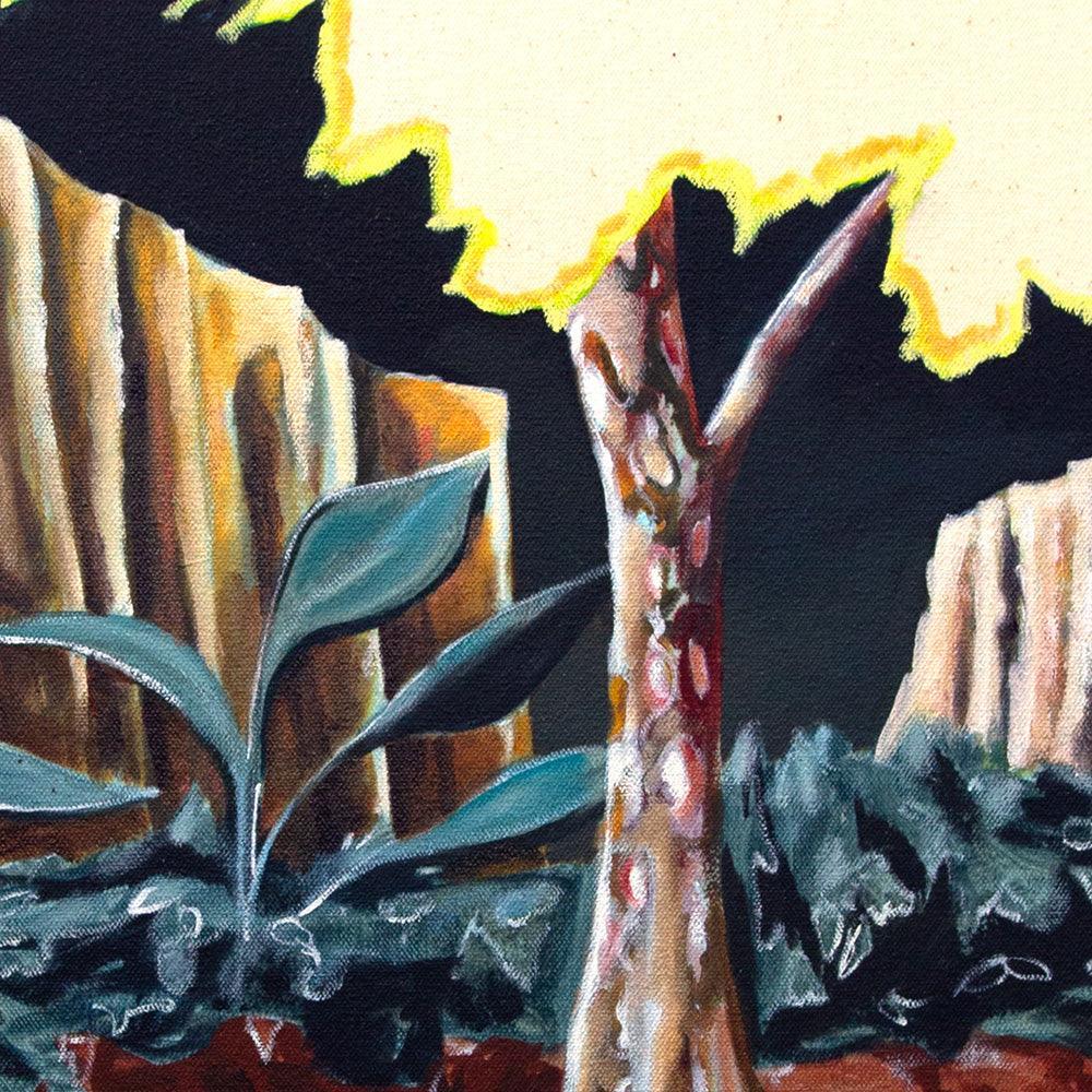 Painting by Mathew Tucker