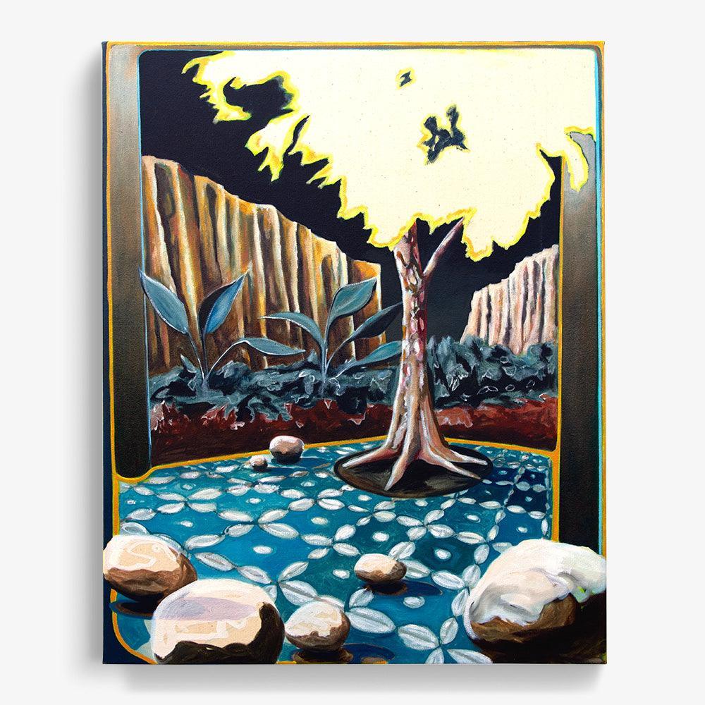 Painting by Mathew Tucker