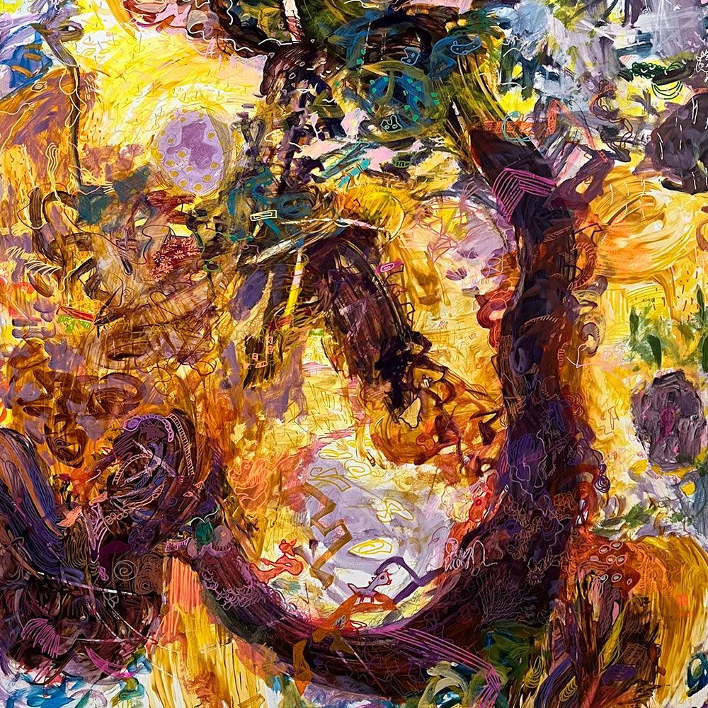Painting by Fei Li