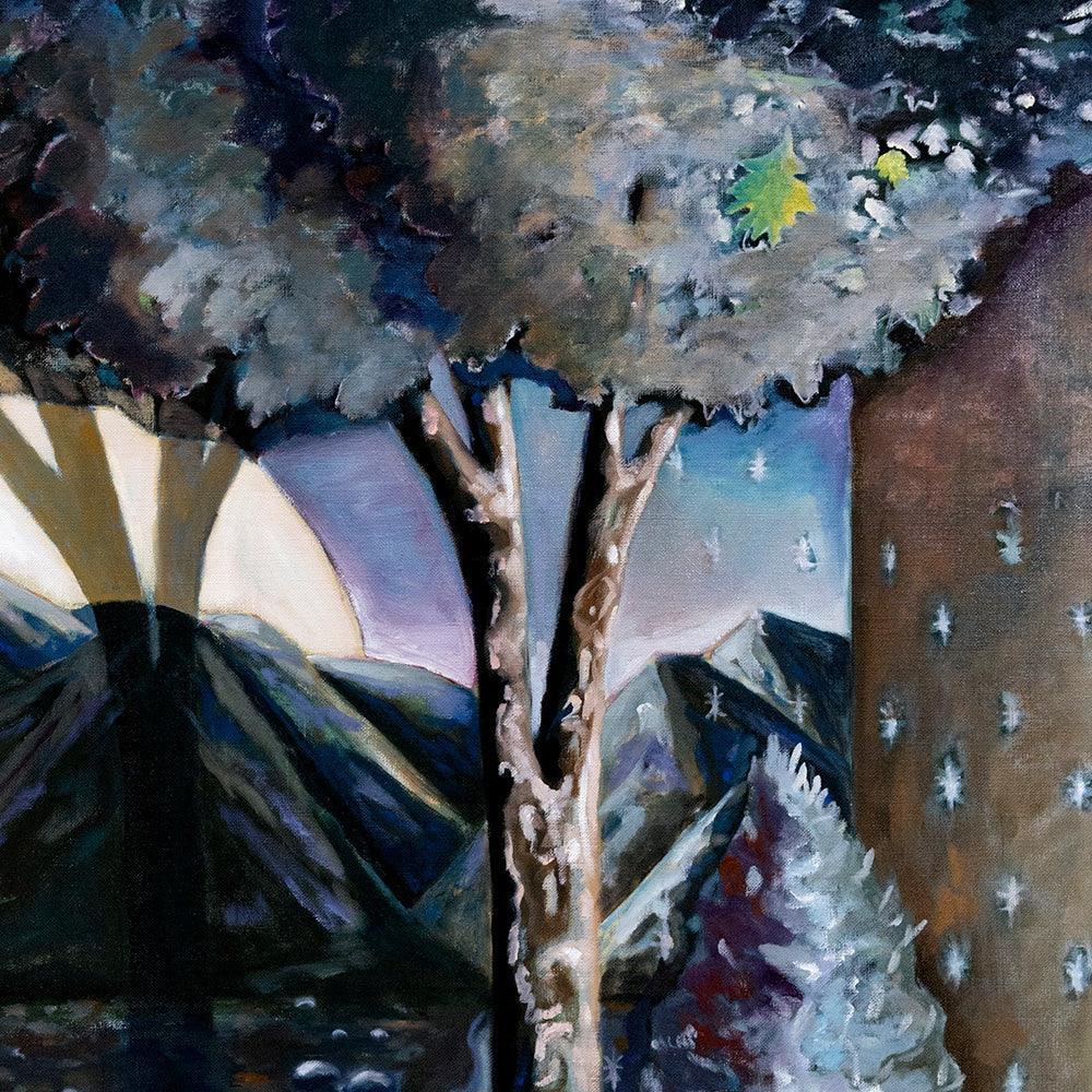 Painting by Mathew Tucker
