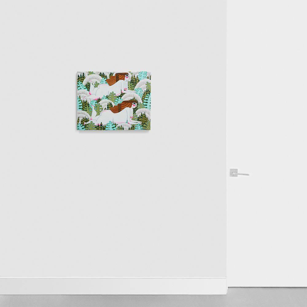Painting by Helen Rebekah Garber