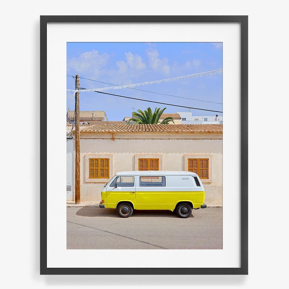 Black and deals yellow van