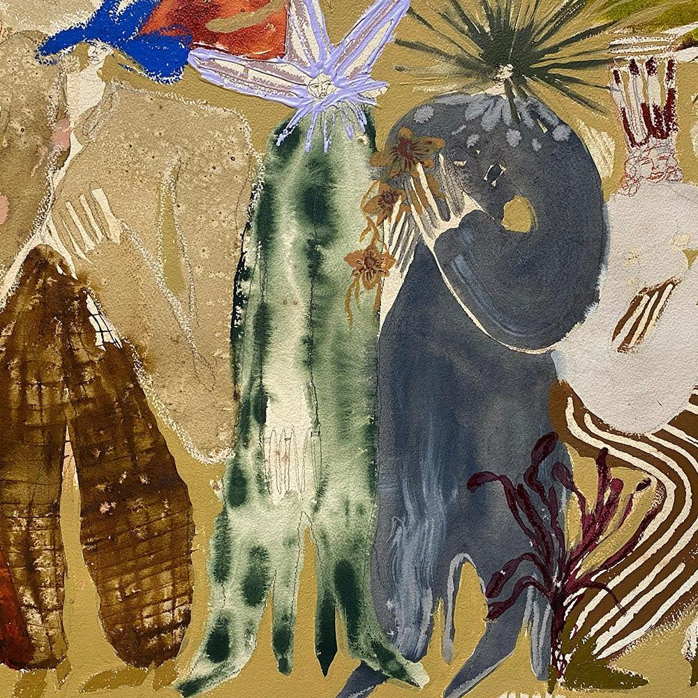 Painting by Caroline Pinney