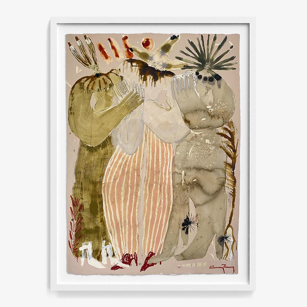 Painting by Caroline Pinney