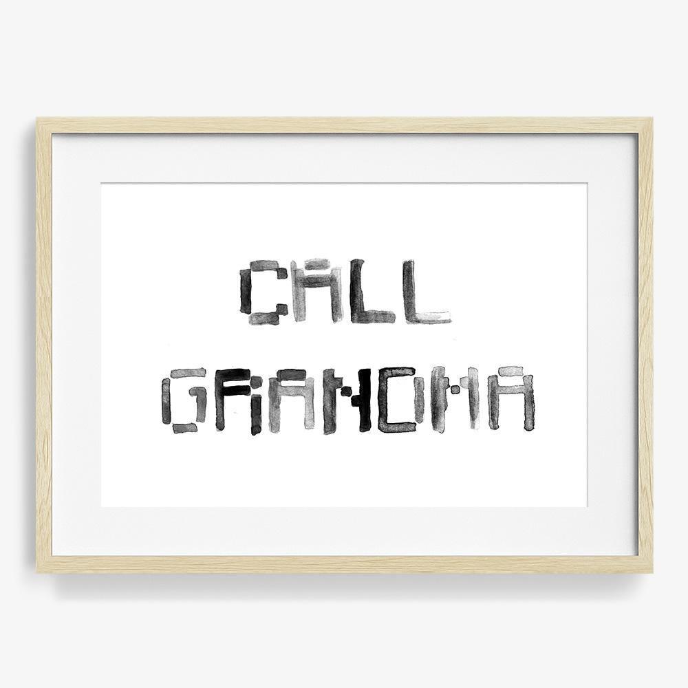 Call Grandma, Print  by  Call Grandma Tappan